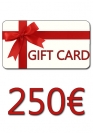 Gift Card Cadeaukaart 250 €